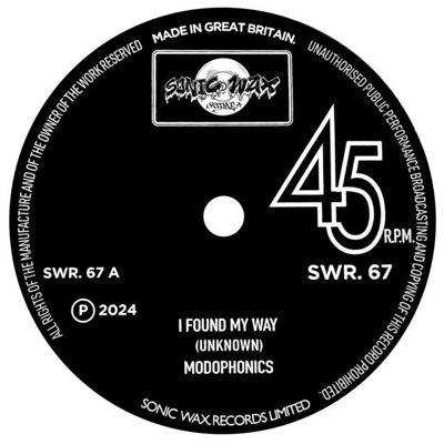 Monophonics - I Found My Way - Import Vinyl 7-inch single Recurd