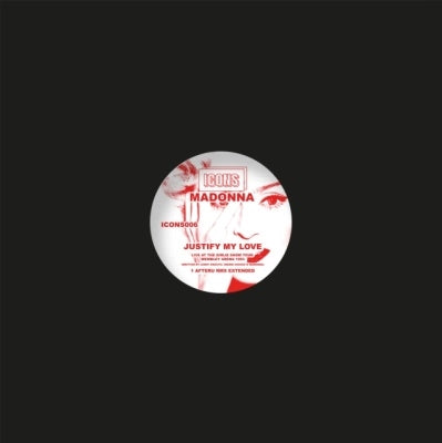 Madonna - Justify My Love - Import Bright Red Vinyl 12 inch Record