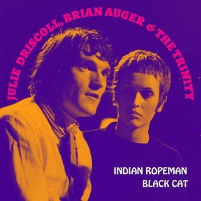 Julie Driscoll,										Brian Auger & The Trinity - Indian Rope Man/Black Cat - Import Purple Vinyl 7 inch Single Record