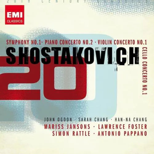 Various Artists (Classic) - Shostakovich:Symphony No.1 / Piano Concerto No.2 / Violin Concerto No.1 Etc. - Import 2 CD