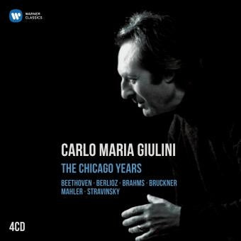 Carlo Maria Giulini, Chicago Symphony Orchestra - Carlo Maria Giulini -The Chicago Years -Beethoven, Berlioz, Brahms, Bruckner, Mahler, Stravinsky (4CD) - Import 4 CD Box