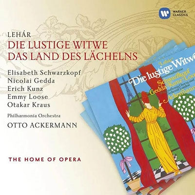 Otto Ackermann - Lehar: Die Lustige Witwe, Das Land Des Lachelns - Import 2 CD+CD-ROM