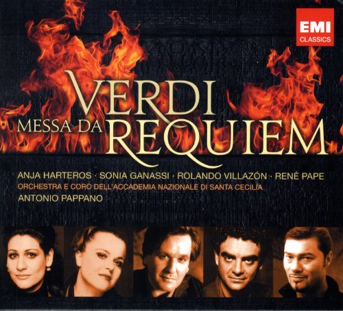 Verdi (1813-1901) - Requiem : Pappano / St.Cecilia Academic Orchestra, Ganassi, Villazon, Pape, etc  - Import Digipak 2 CDLimited Edition