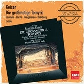 Hans-Martin Linde - Reinhard Keiser: Die Grobmutige Tomyris - Import 2 CD