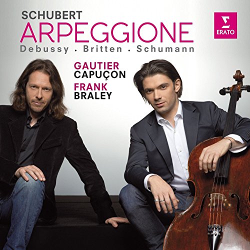 CAPUCON,RENAUD / BRALEY,FRANK - Schubert: Arpeggione Sonata; Debussy: Cello Sonata; Britten: Cello Sonata Op.65, etc - Import CD