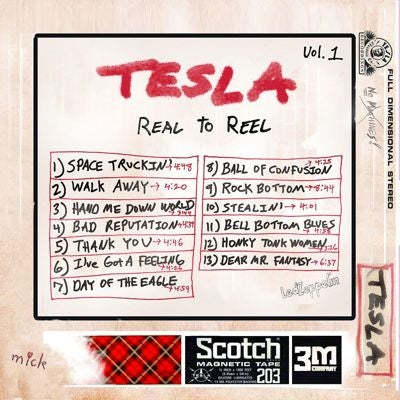 Tesla - Real To Reel Vol 1 - Import Vinyl 2 LP Record