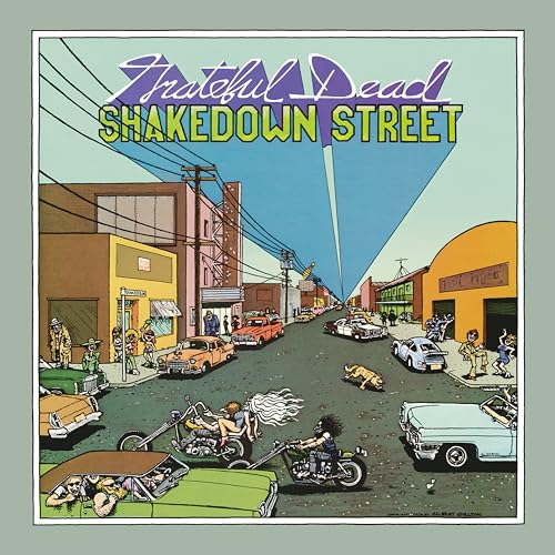 The Grateful Dead - Shakedown Street - Import Sea Blue Vinyl LP Record