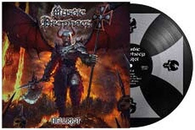 Mystic Prophecy - Hellriot (Picture Black / White Cross Vinyl) - Import LP Record