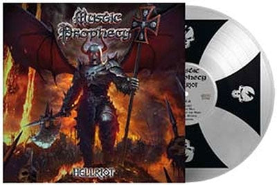 Mystic Prophecy - Hellriot (Picture White / Black Cross Vinyl) - Import LP Record