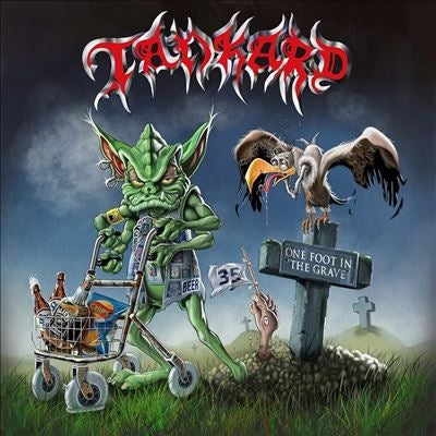 Tankard - One Foot In The Grave - Import Vinyl LP Record Black, Red & White Vinyl