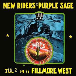 New Riders Of The Purple Sage - Jul 2 1971, Fillmore West - Import CD