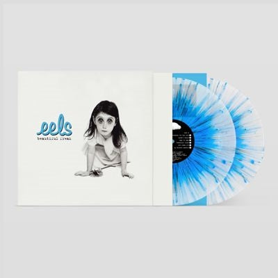 Eels - Beautiful Freak (30th Anniversary Edition) - Import Clear/Blue/Black Vinyl 2 LP Record