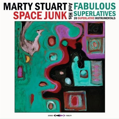 Marty Stuart & His Fabulous Superlatives - Space Junk - Import Blue Vinyl 2 LP Record