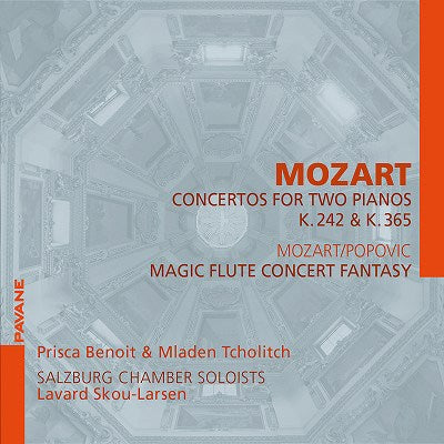 Prisca Benoit, Mladen Tcholitch - Mozart: Concertos for Two Pianos K.242 & K.365 - Import CD
