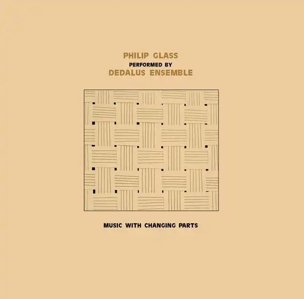Philip Glass - Dedalus Ensemble Performing Philip Glass: Music With Changing Parts [Cd] - Import CD