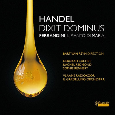 Deborah Cachet - Handel: Handel Dixit Dominus; Ferrandini: Il Pianto Di Maria - Import CD