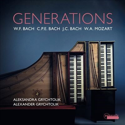 Alexander Grychtolik - Bach, Bach & Mozart: Generations. From Bach To Mozart. Works For Two Harpsichords. - Import CD