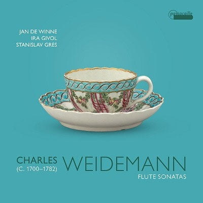 Jan De Winne、Stanislav Gres - Weidemann, Charles : Flute Sonatas Jan De Winne(Fl)Ira Givol(Vc)Stanislav Gres(Cemb, Organ) - Import CD