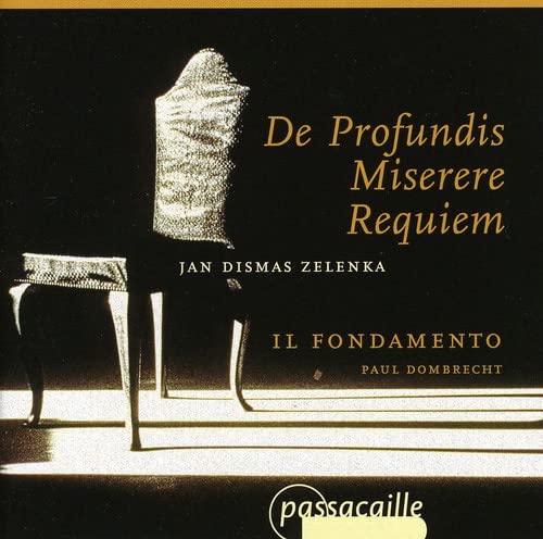 Zelenka (1679-1745) - De Profundis, Miserere, Requiem: Dombrecht / Il Fondamento - Import CD