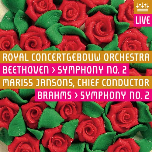 Brahms (1833-1897) - Sym.2: Jansons / Concertgebouw O+beethoven: Sym.2 - Import SACD Hybrid