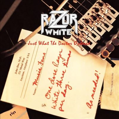 Razor White - Just What The Doctor Ordered - Import LP Record