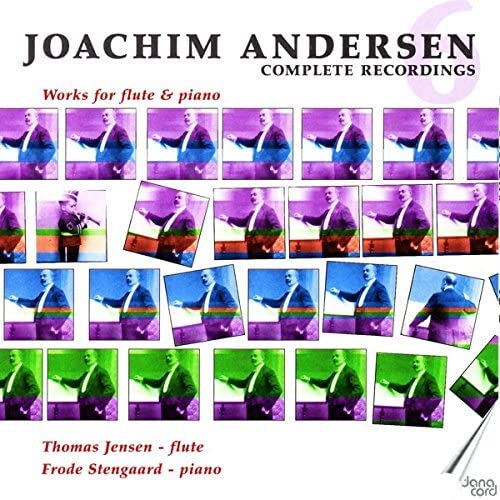 Andersen, Karl Joachim (1847-1909) - Works For Flute Vol.6: Jensen(Fl)Stengaard(P) - Import CD