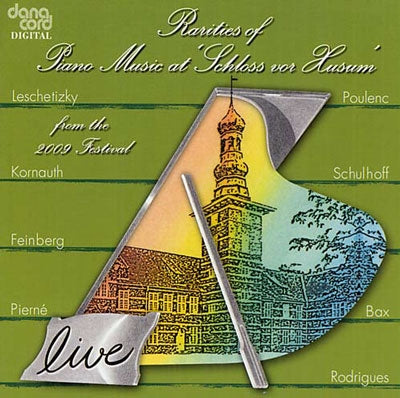 Jonathan Plowright - Rarities of Piano Music at "Schloss vor Husum" - From the 2009 Festival - Import CD