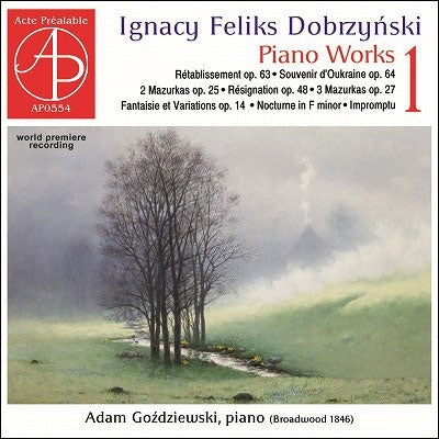 Adam Mickiewicz Goździewski - Dobrzynski (1807-1867) Piano Works Vol.1: Gozdziewski - Import CD