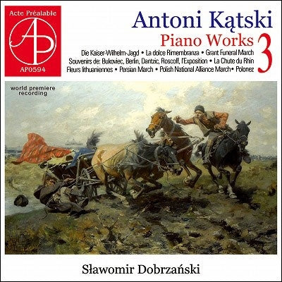 Coordonne - Katski, Antoni :Piano Works Vol.3 - Import CD