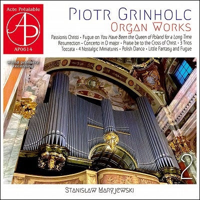 Stanislaw Maryjewski - Grinholc, Piotr : Organ Works Vol.2 Stanislaw Maryjewski - Import CD