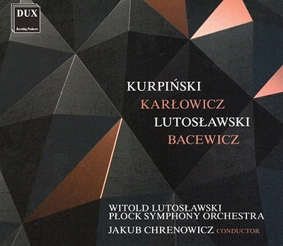 Witold Lutoslawski Plock Symphony Orchestra - Polish Music 2 - Import CD