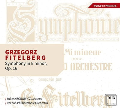 Lukasz Borowicz - Fitelberg:Symphony - Import CD