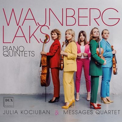 Julia Kociuban - Vainberg : Vainberg Piano Quintet, Laks Piano Quintet Julia Kociuban(P)Messages Quartet - Import CD