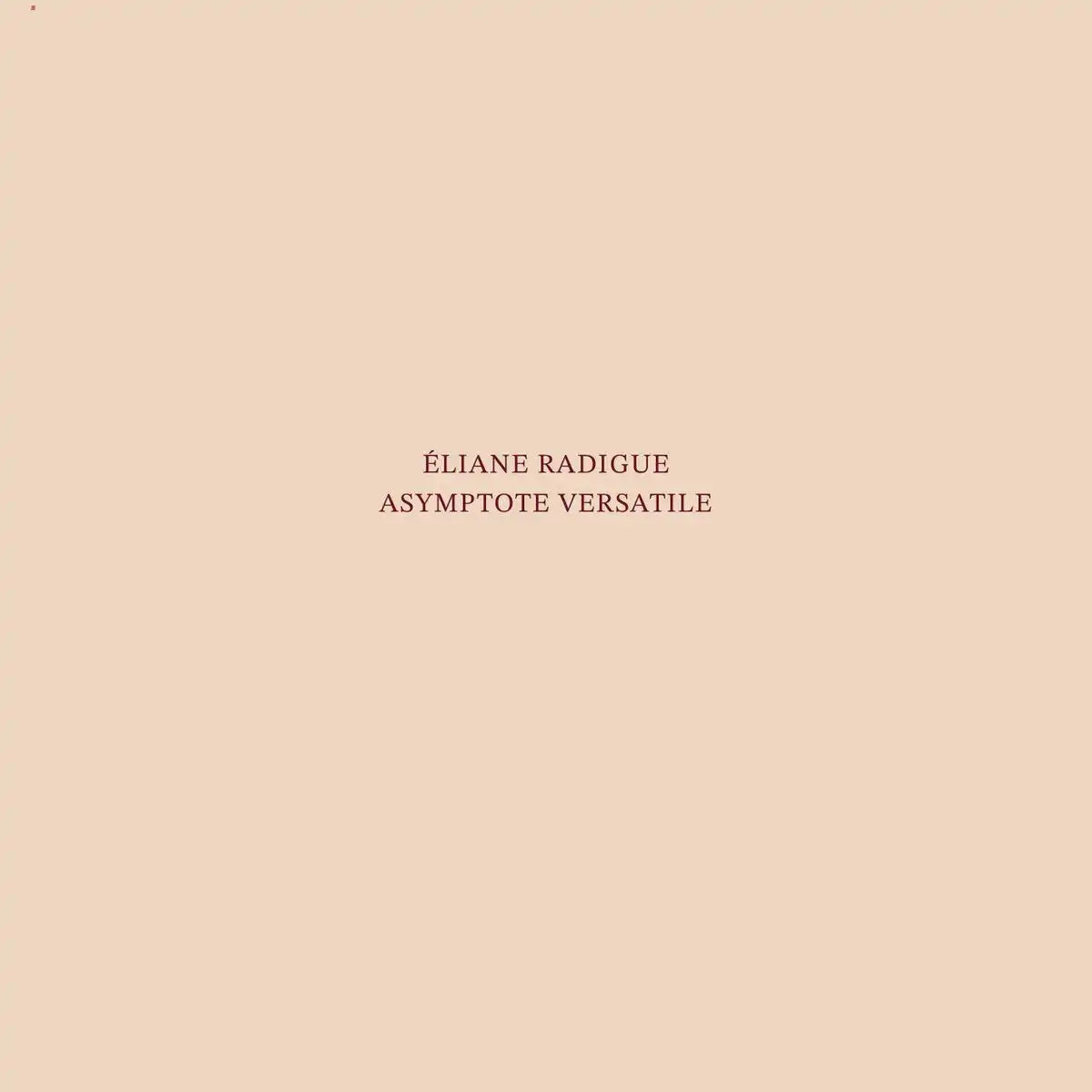 Eliane Radigue - Asymptote Versatile [Cd] - Import CD