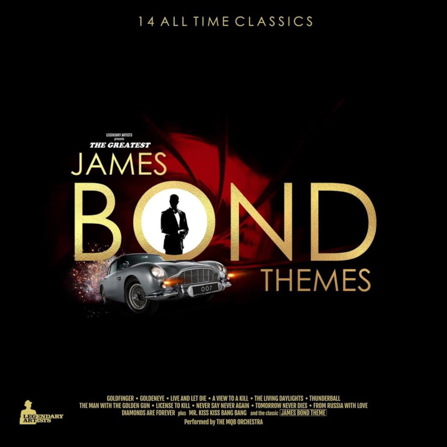 MQB Orchestra - The Greatest James Bond Themes - Import Vinyl LP Record