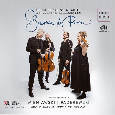 Meccore String Quartet - Souvenir De Posen - Import SACD