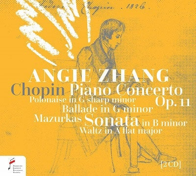 Angie Zhang - Chopin:Piano Sonata No.3 / Piano Concerto No.1 - Import 2 CD
