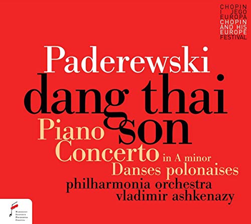 Paderewski, Ignacy Jan (1860-1941) - Piano Concerto, Piano Works : Dang Thai Son(P)Ashkenazy / Philharmonia - Import CD