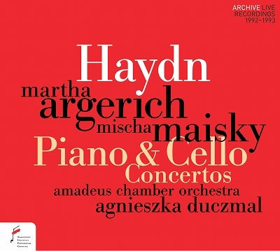ARGERICH,MARTHA; MISCHA MAISKY - Piano & Cello Concertos - Import CD