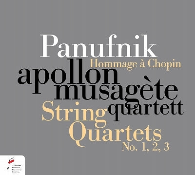 Apollon Musagete Quartett - Andrzej Panufnik: Hommage A Chopin - String Quartets No. 1, 2, 3 - Import CD