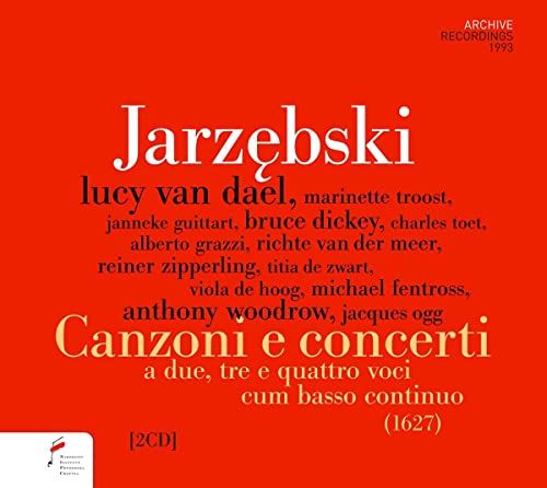 Jarzebski, Adam (c.1590-1649) - Canzoni E Concerti: Van Dael(Vn)/ Ensemble - Import 2 CD