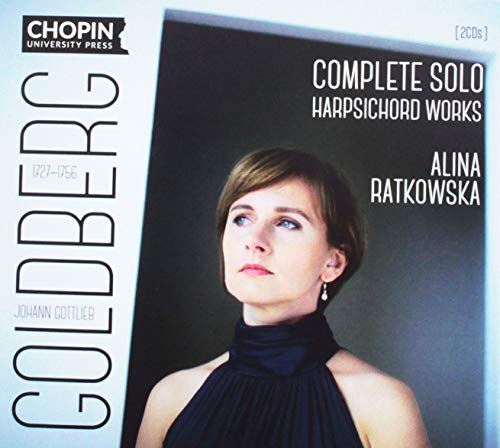 Goldberg, J.G. / Ratkowska, Alina;Goldberg, Johann Gottlieb (1727-1756) - J.G. Goldberg: Complete Solo Harpsichord Works - Import 2 CD