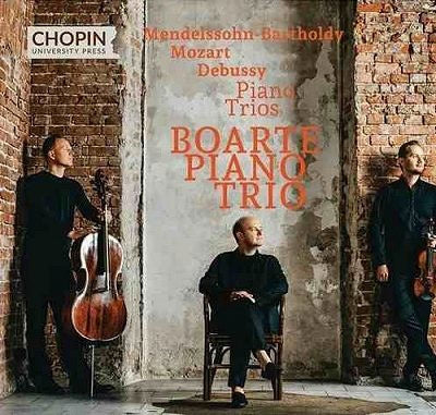 Boarte Piano Trio - Mendelssohn:Piano Trio No.2 / Mozart:Piano Trio No.1 / Debussy:Piano Trio - Import CD