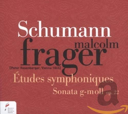 Schumann, Robert (1810-1856) - "Piano Sonata No, 2, Symphonic Etudes : Frager(Fp)" - Import CD