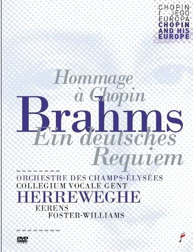 Brahms (1833-1897) - (PAL-DVD)Ein Deutsches Requiem : Herreweghe