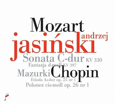 Mozart / Jasinski, Andrzej - Mozart: Piano Sonata K.330; Chopin: Mazurkas Op.24, Etc - Import CD