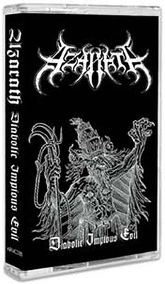 Azarath - Diabolical Impious Evil - Import Cassette Tape Limited Edition