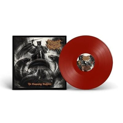 Malefic Throne - The Conquering Darkness - Import Red Vinyl LP Record Limited Edition