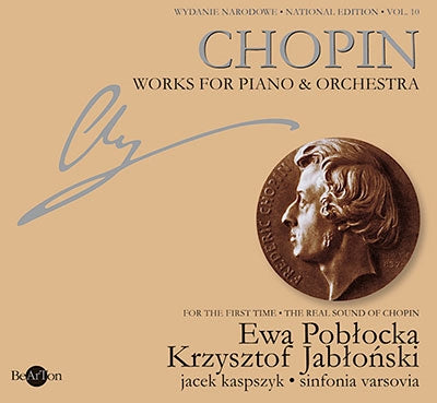 Ewa Pobłocka, Jablonski, Sinfonia Varsovia - Chopin: Works for Piano & Orchstra - Import CD
