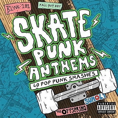 Various Artists - Skate Punk Anthems - Import 2 CD